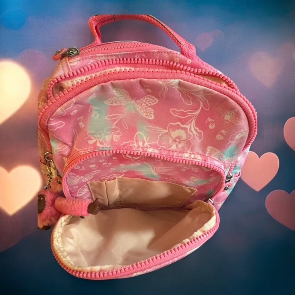 Kipling NEW Seoul GARDEN CLOUDS Backpack - Picture 4 of 8